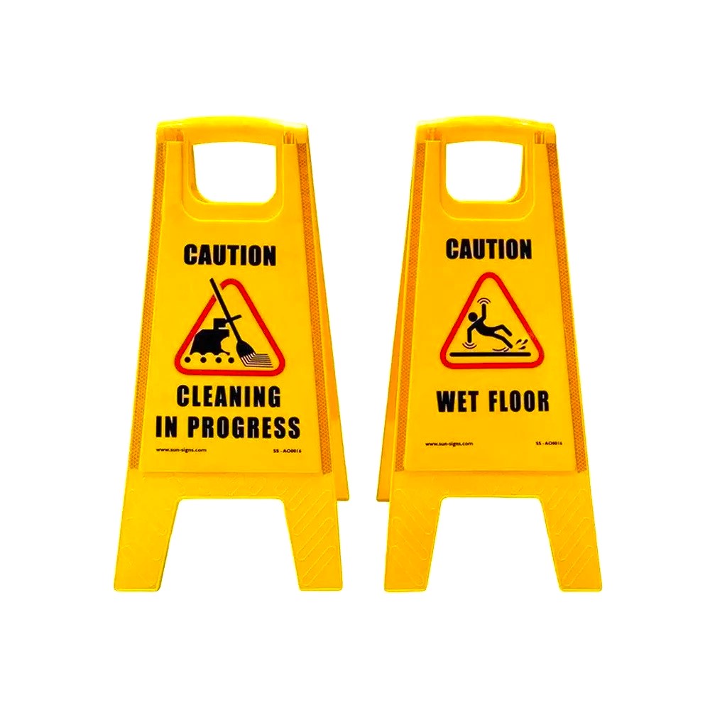 CAUTION BOARD WET FLOOR